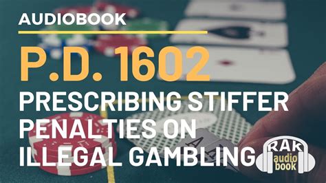 illegal gambling penalty philippines|P.D. No. 1602 .